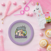 I.R. Baboon Character Badge Papieren Bordje (Feest)