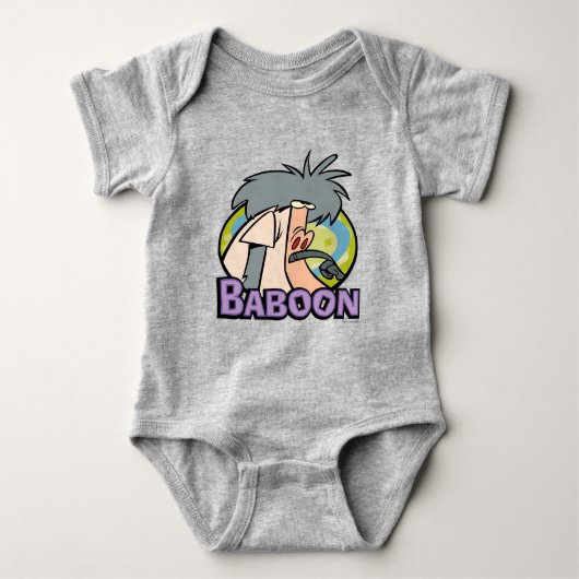 I.R. Baboon Character Badge Romper (Voorkant)
