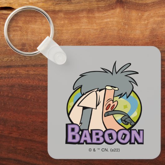 I.R. Baboon Character Badge Sleutelhanger (Voorkant)