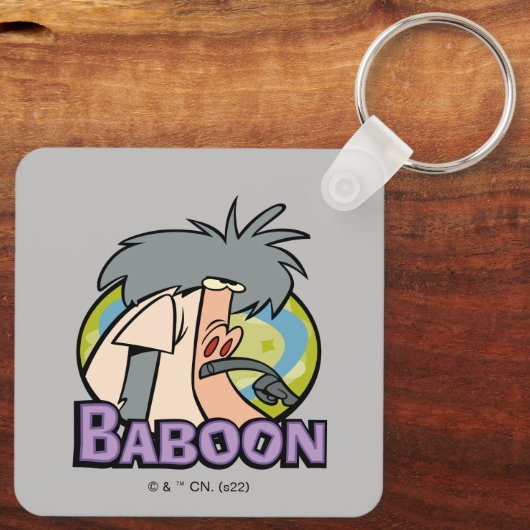 I.R. Baboon Character Badge Sleutelhanger (Achterkant)