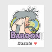 I.R. Baboon Character Badge Sticker (Vel)