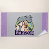 I.R. Baboon Character Badge Strandlaken (Voorkant)