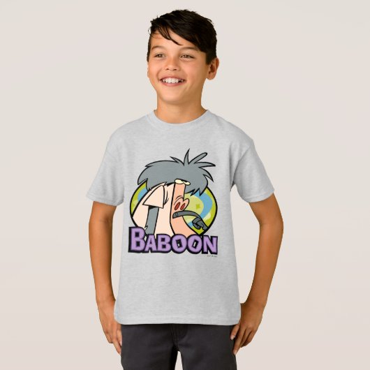 I.R. Baboon Character Badge T-shirt (Voorkant volledig)