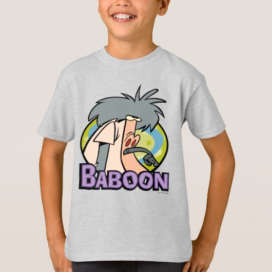 I.R. Baboon Character Badge T-shirt (Voorkant)