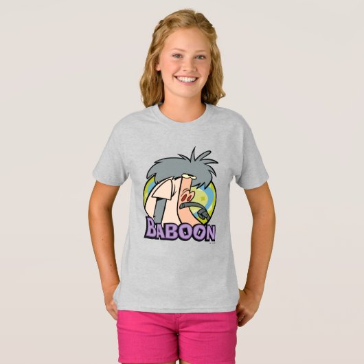 I.R. Baboon Character Badge T-shirt (Voorkant volledig)