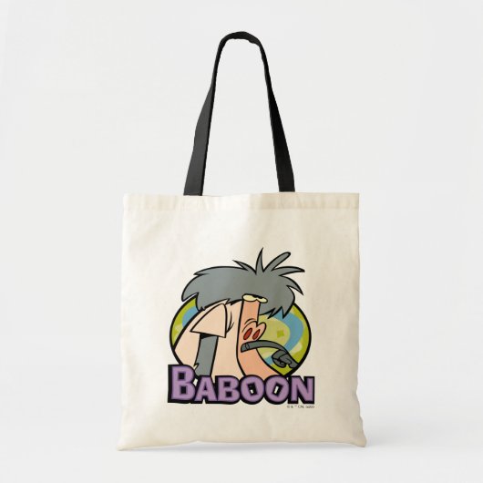 I.R. Baboon Character Badge Tote Bag (Voorkant)