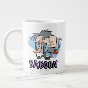 I.R. Baboon Character Graphic Grote Koffiekop