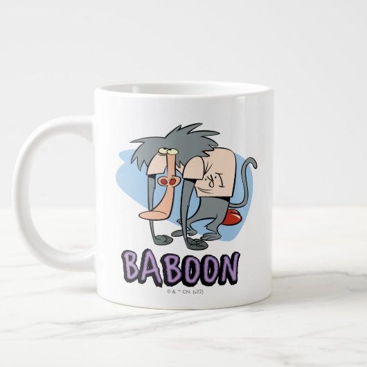 I.R. Baboon Character Graphic Grote Koffiekop (Links)