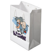 I.R. Baboon Character Graphic Medium Cadeauzakje (Voorkant Gekanteld)