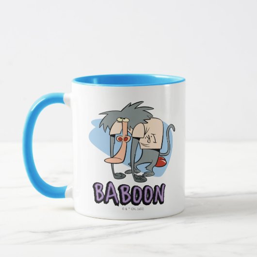 I.R. Baboon Character Graphic Mok (Links)