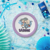 I.R. Baboon Character Graphic Papieren Bordje (Feest)