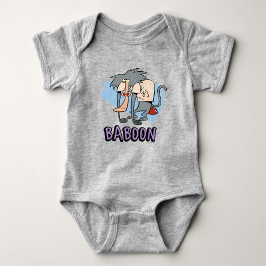 I.R. Baboon Character Graphic Romper (Voorkant)