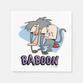 I.R. Baboon Character Graphic Servet (Voorkant)