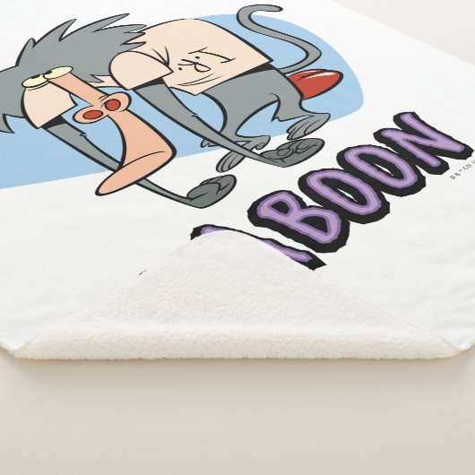 I.R. Baboon Character Graphic Sherpa Deken (3/4)