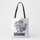 I.R. Baboon Character Graphic Tote Bag (Voorkant)
