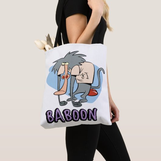 I.R. Baboon Character Graphic Tote Bag (Dichtbij)