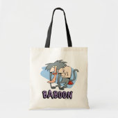 I.R. Baboon Character Graphic Tote Bag (Voorkant)