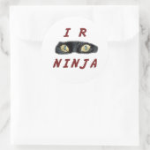 I-R-Ninja Stickers (Tas)