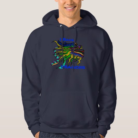 I Race, DRAGONS Hoodie (Voorkant)