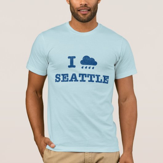 I Rain Seattle T-shirt (Voorkant)