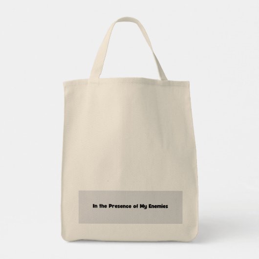 "I Raise a Hallelujah" Canvas tas - Christelijke l (Achterkant)