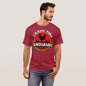 I Raise Tiny Dinosaurs Chicken Lover T-shirt (Voorkant volledig)