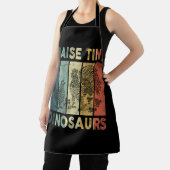 I Raise Tiny Dinosaurs Chicken Rooster Hen Chicken Schort (Insitu)