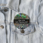 I Ran in de N.Y.C. Button Marathon 2017 (In situ)