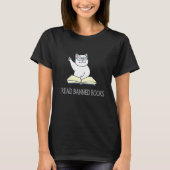 I Read Banned Books Costume  Week Librarian Reader T-shirt (Voorkant)