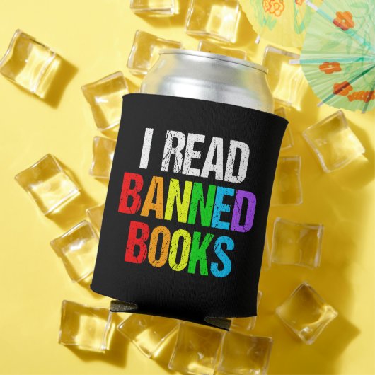 I Read Banned Books Rainbow Blikjeskoeler (Insitu Zomer)