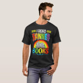 I Read Banned Books Reading Library 5 T-shirt (Voorkant volledig)