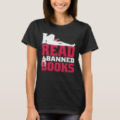 I Read Banned Books T-shirt (Voorkant)