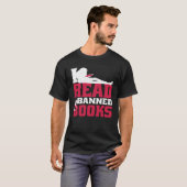 I Read Banned Books T-shirt (Voorkant volledig)