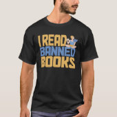 I Read Banned Books T-shirt (Voorkant)