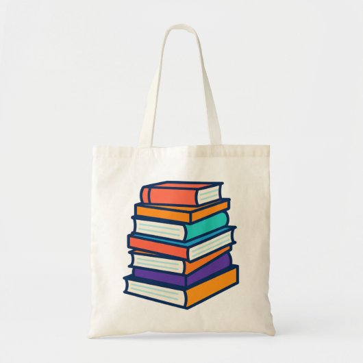 I read books and I know things Tote Bag (Voorkant)