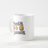 I Read It. I Ignored It. | Emotional Boundaries Koffiemok (Voorkant links)