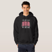 I Read Past My Bedtime Book Hoodie (Voorkant volledig)