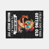 I Really Don't Mind Getting Old But My Body Is Hav Fleece Deken (Voorkant (Horizontaal))