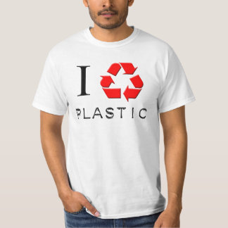 I Recyclen plastic T-shirt