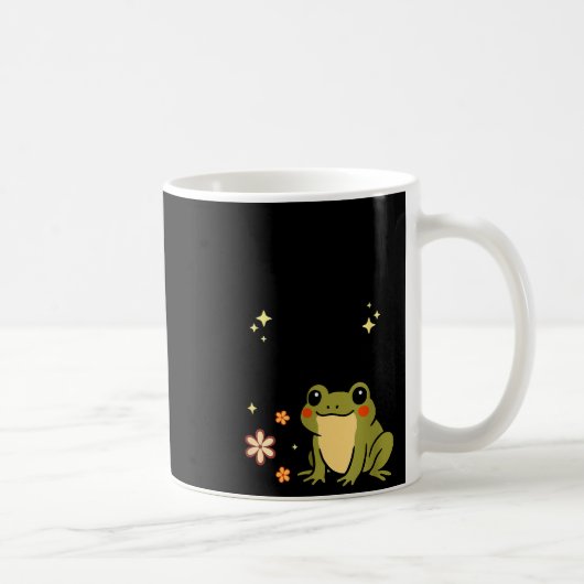 I Refuse To Lose My Whimsy – Cute Frog Quote Funny Koffiemok (Rechts)