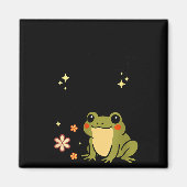 I Refuse To Lose My Whimsy – Cute Frog Quote Funny Magneet (Voorkant)