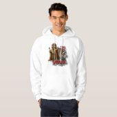 I Refuse To Tolerate Gluten meme funny sweatshirt (Voorkant volledig)