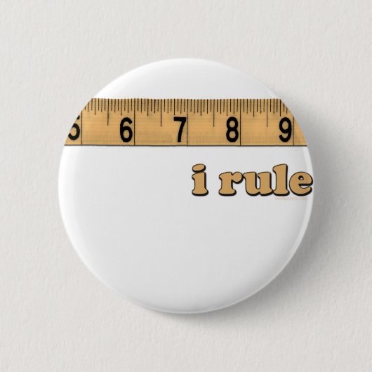 I-regel Ronde Button 5,7 Cm (Voorkant)