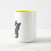 I Regret Nothing” Cat Eating Tea mug Mok (Midden)