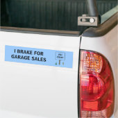 I REM FOR GARAGE SALW - bumpersticker (Op Truck)