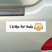 I rem for Owls Bumpersticker (Op auto)