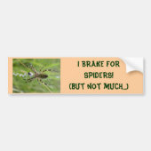 I REM FOR SPIDERS (not many) bumper sticker (Voorkant)