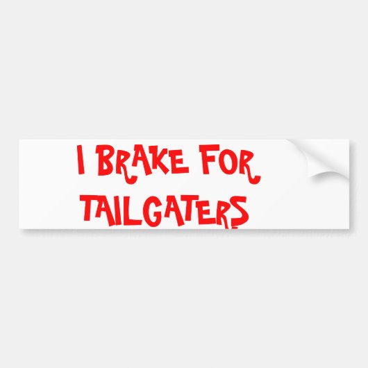 I REM FOR TAILGATERS BUMPERSTICKER (Voorkant)