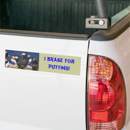 I rem op de Puffins bumper sticker (Op Truck)