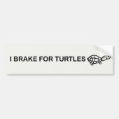 I rem op de turtle bumper sticker (Voorkant)